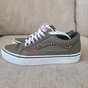 Mini Leopard Old Skool Vans